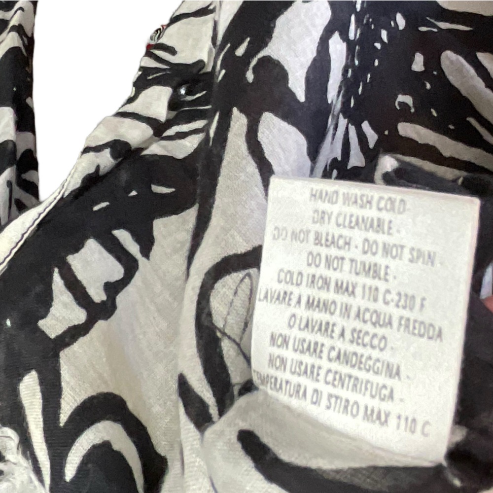 Gucci Monochrome Floral Shirt - Picture 10 of 14